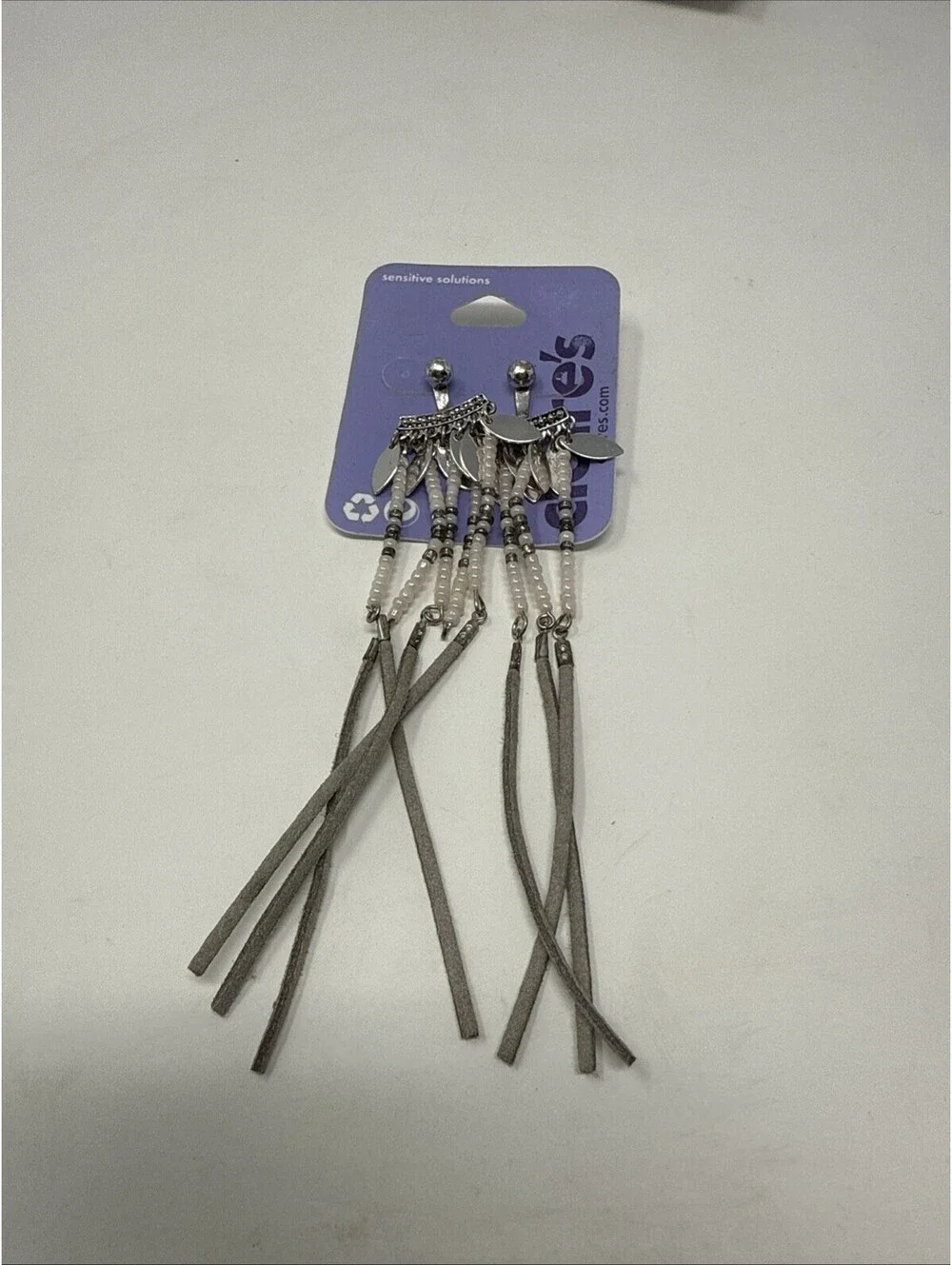 Claire’s Sensitive Solutions Long Dangle Earrings